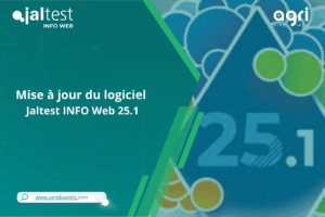 Mise à jour du logiciel : Jaltest INFO Web 25.1