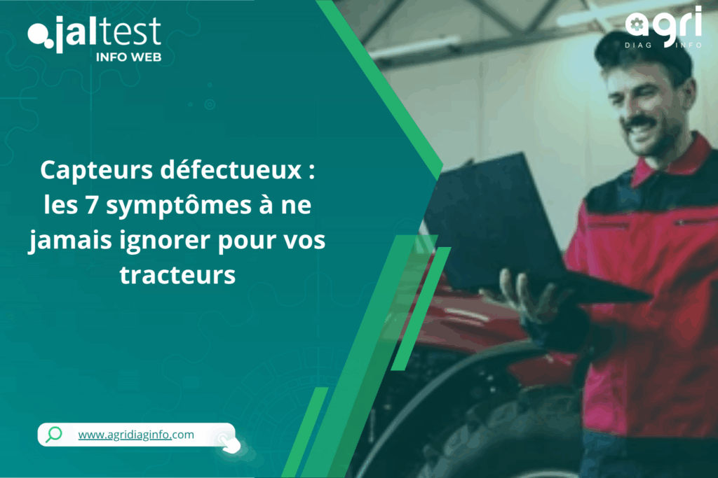 symptômes capteur défectueux tracteur