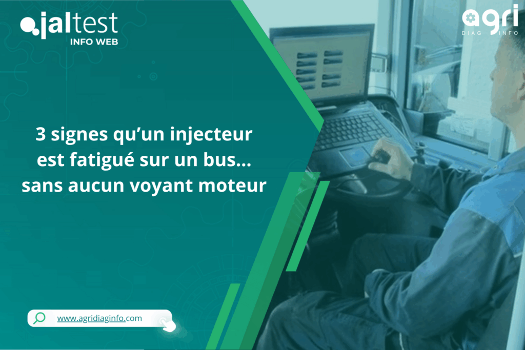 3 signes qu’un injecteur est fatigué sur un bus