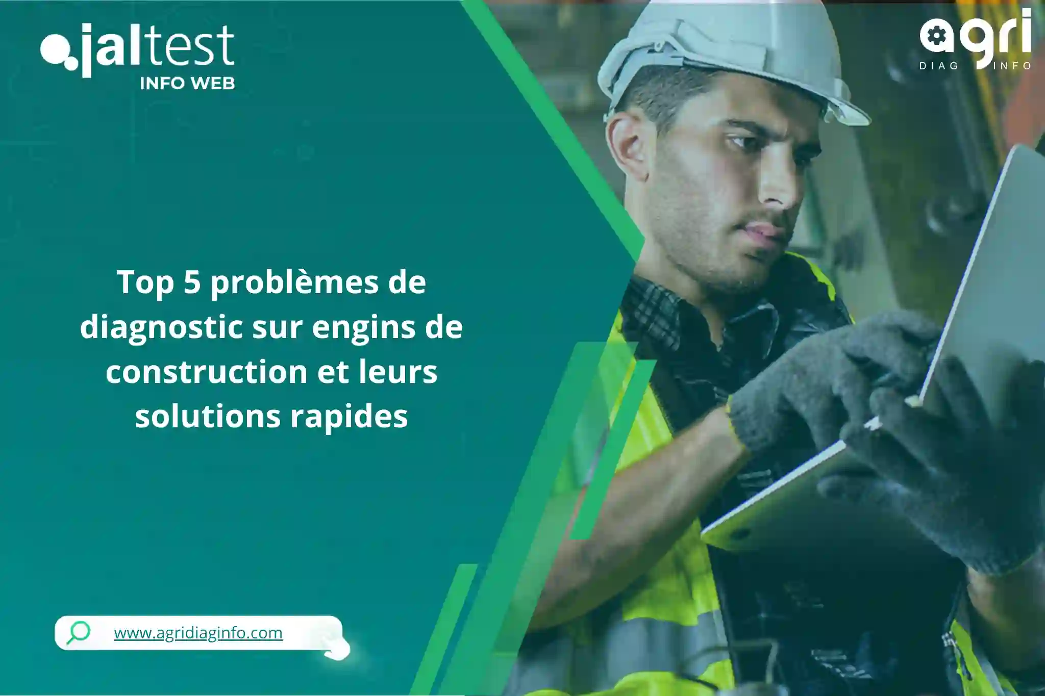 Top 5 problèmes de diagnostic sur engins de construction et leurs solutions rapides