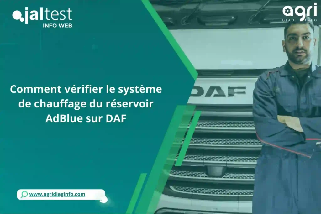 chauffage du réservoir AdBlue sur DAF