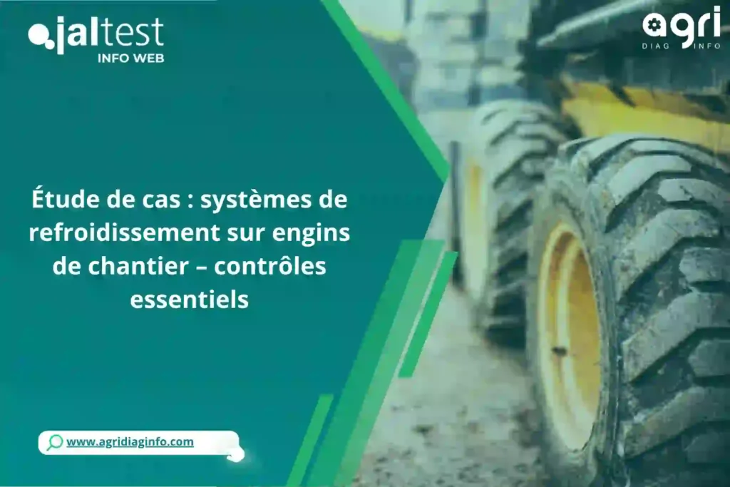 systèmes de refroidissement sur engins de chantier – contrôles essentiels