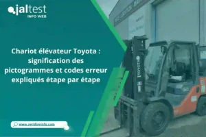 chariot élévateur Toyota pictogrammes codes erreur